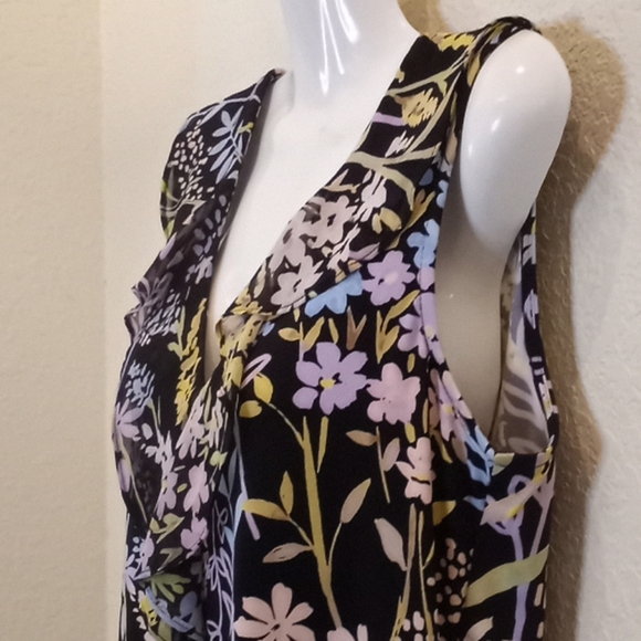Calvin Klein Floral Ruffled Sleeveless B… - Picture 3 of 15